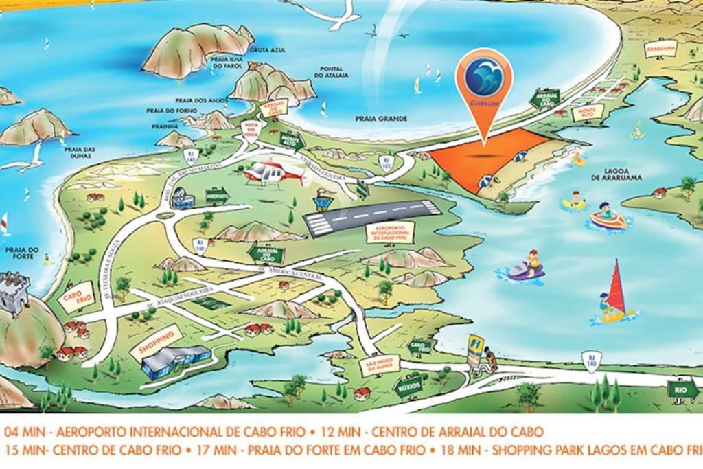 Apart Golden Lake Residence Arraial do Cabo Extérieur photo